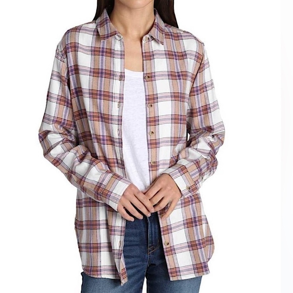 Jachs New York Girlfriend flannel button down shirt